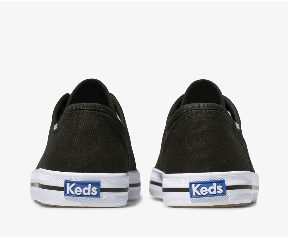 Keds Womens Sneakers Black - Washable Kickstart - 640RSOQAZ